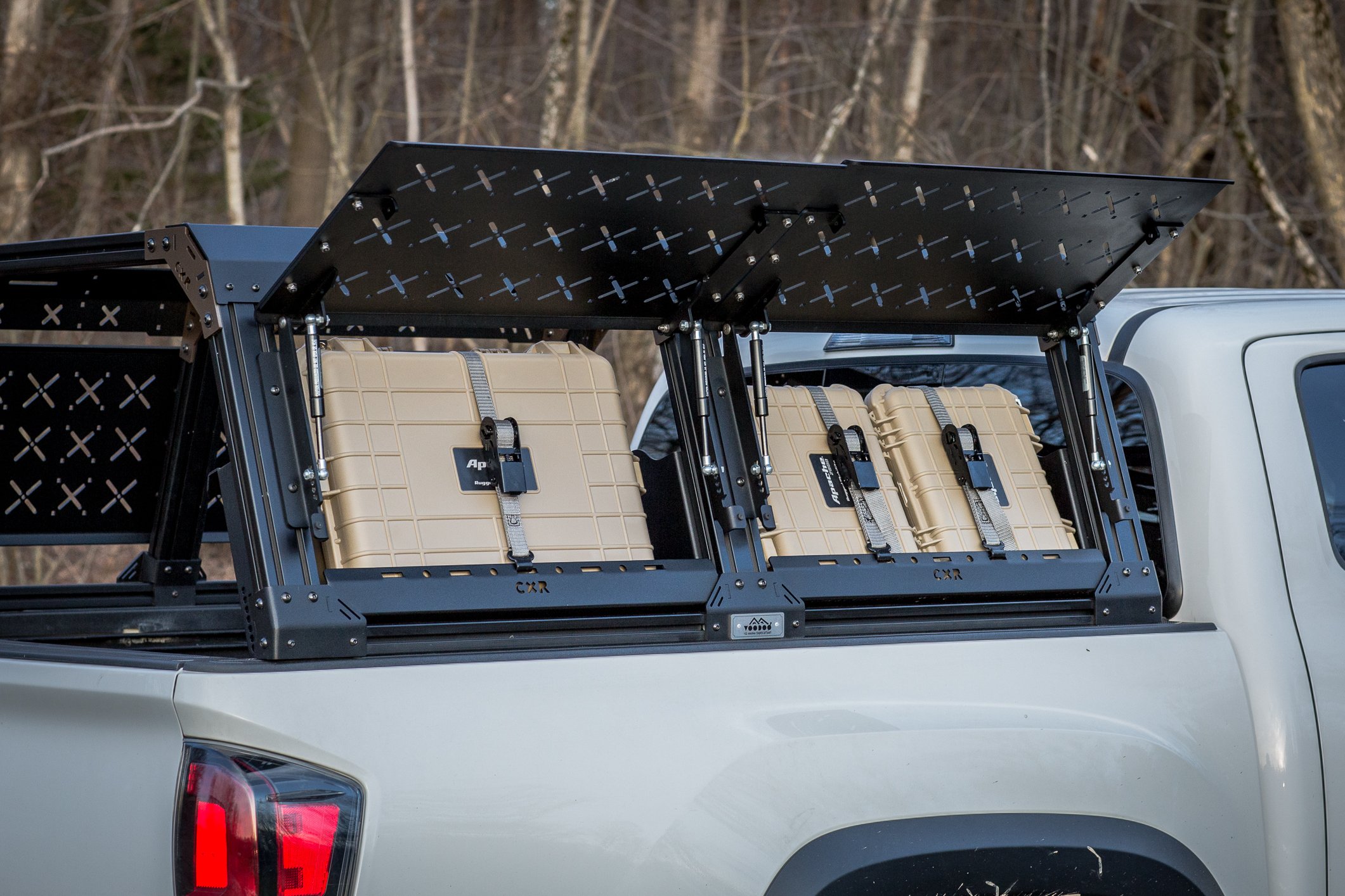 Truck Bed Rack Side Access Door — KB Voodoo Fabrications